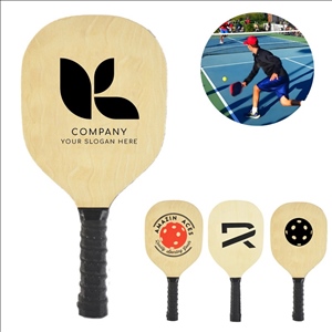 1pc Wood Pickball Paddle